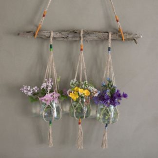 DIY Hanging pots af Rito Krea - Hængevaser Knytteopskrift - Onesize