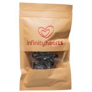 Infinity Hearts Sikkerhedsøjne/Amigurumi øjne Sort 10-18mm - 25 sæt. 2