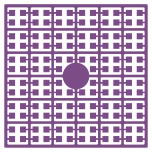 Pixelhobby Midi Perler 207 Mørk Violet 2x2mm - 140 pixels