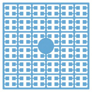 Pixelhobby Midi Perler 300 Turkisblå 2x2mm - 140 pixels