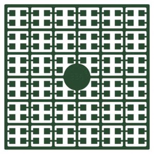 Pixelhobby Midi Perler 336 Ekstra mørk Jagtgrøn 2x2mm - 140 pixels