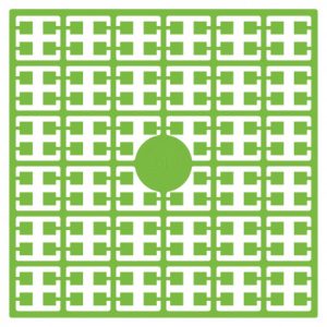 Pixelhobby Midi Perler 343 Lys Papegøje Grøn 2x2mm - 140 pixels
