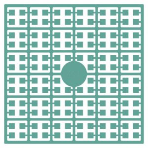 Pixelhobby Midi Perler 401 Mintgrøn 2x2mm - 140 pixels