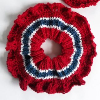 Scrunchie av Rito Krea - Scrunchie Strikkeopskrift 14