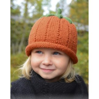 Sweet Pumpkin by DROPS Design - Hue Strikkeopskrift str. 0/6 mdr - 7/8 - 7/8 år