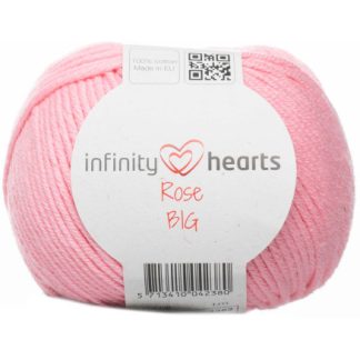 Infinity Hearts Rose Big Garn 05 Lyserød