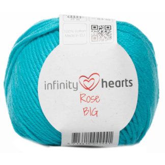 Infinity Hearts Rose Big Garn 130 Lys Turkis