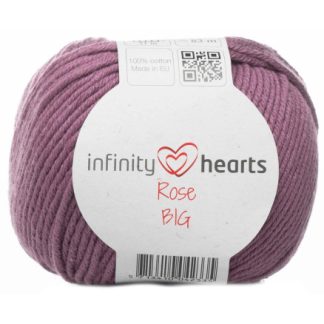 Infinity Hearts Rose Big Garn 78 Mørk Gammelrosa