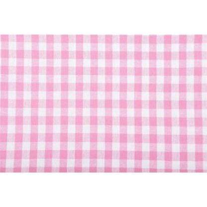 Køkkentern 10x10mm Bomuldsstof 523 Rosa 140cm - 50cm