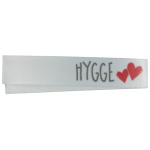 Label Hygge Hvid - 1 stk