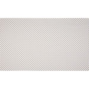 Minimals Bomuldspoplin Stof Print 450 Small Dot White 145cm - 50cm