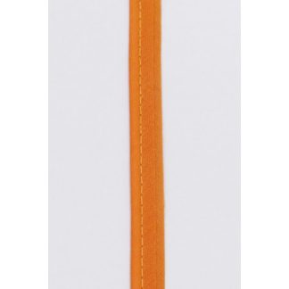 Paspoilbånd på Metermål Polyester/Bomuld 174 Orange 8mm - 50cm