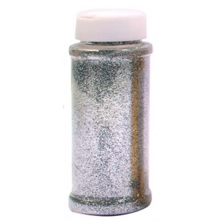 Playbox Glitterpulver/Glimmer Fin Sølv 80g