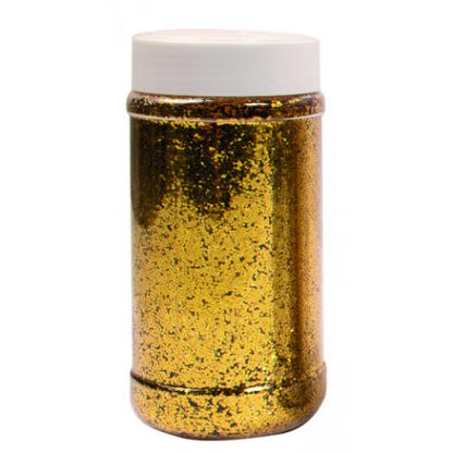 Playbox Glitterpulver/Glimmer Grov Guld 250g