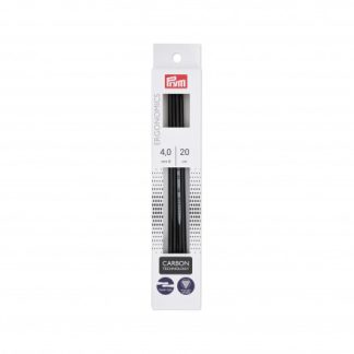 Prym Ergonomics Strømpepinde Carbon 20cm 4