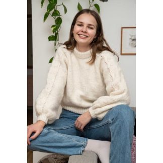 AboveCloudsSweater Maria Møller by Mayflower - Sweater Strikkeopskrift - XXX-Large