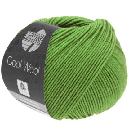 Lana Grossa Cool Wool Garn 2088 Maj Grøn