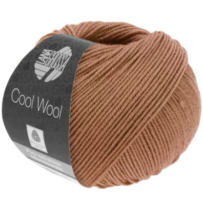 Lana Grossa Cool Wool Garn 2094 Lys Terrakotta