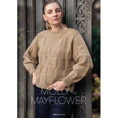 RitaSweateren Molly by Mayflower - Sweater Strikkeopskrift str. S-XXL - XX-Large