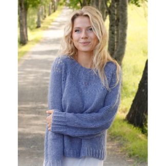 Round Lake by DROPS Design - Bluse Strikkeopskrift str. S - XXXL - Small