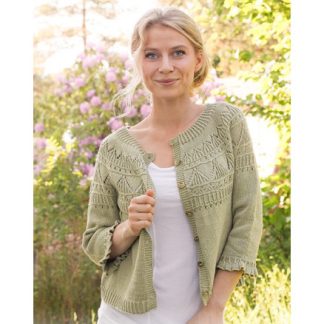 Treasure Hunt Cardigan by DROPS Design - Cardigan Strikkeopskrift str. - XXX-Large