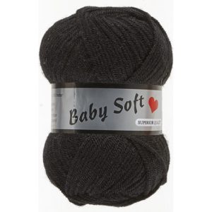 Lammy Baby Soft Garn 001 Sort