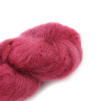 Cowgirlblues Fluffy Mohair Unicolor 24 Støvet Rose