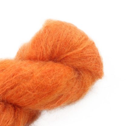 Cowgirlblues Fluffy Mohair Unicolor 42 Gulerodsjuice