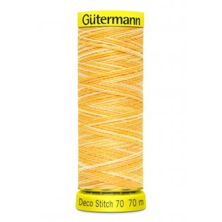 Gütermann Deco Stitch Multi 70 Gul Sytråd Polyester 9926 - 70m