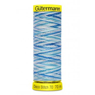 Gütermann Deco Stitch Multi 70 Lyseblå Sytråd Polyester 9954 - 70m