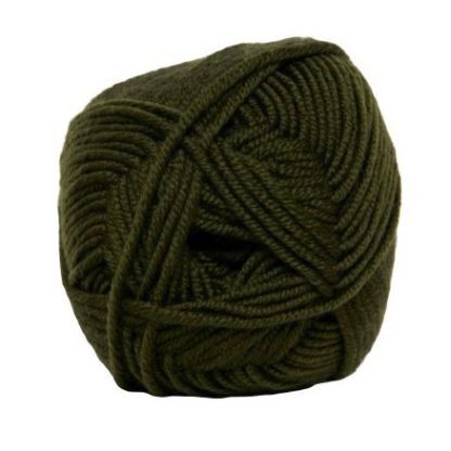 Hjertegarn 90 Extrafine Merino Garn 1285 Armygrøn