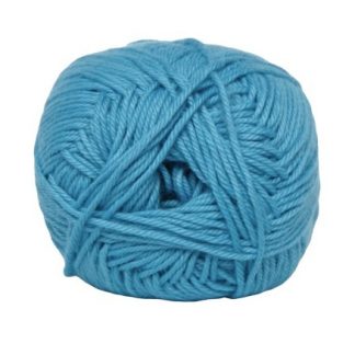 Hjertegarn Cotton nr. 8 Garn 731 Aqua