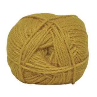 Hjertegarn Merino Cotton 847 Sennepsgul