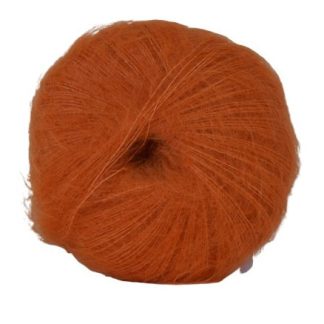 Hjertegarn Silk Kid Mohair Garn 1118 Orange