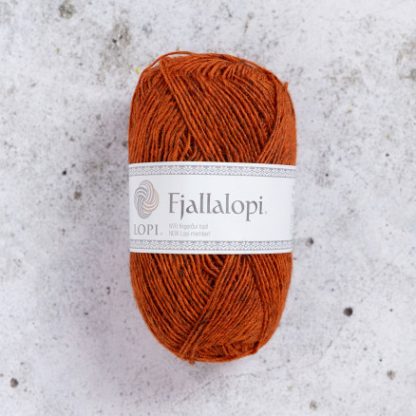 Ãstex Fjallalopi Garn 42 Orange-rød