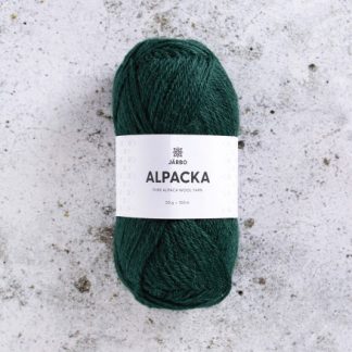 Järbo Alpaca Garn 313 Dyb Grøn