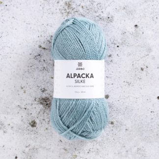 Järbo Alpaca Silke Garn 509 Himmelblå