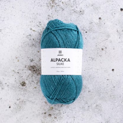 Järbo Alpaca Silke Garn 512 Petroleum