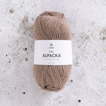 Järbo Fin Alpaca Garn 156 Beige Latte