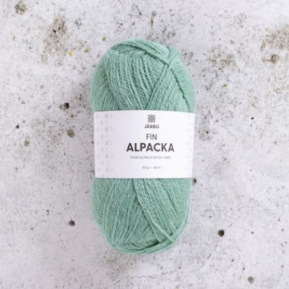 Järbo Fin Alpaca Garn 164 Mint Fryd