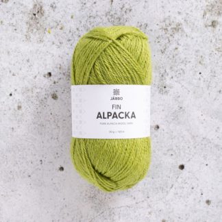 Järbo Fin Alpaca Garn 165 Grøn Cameleon