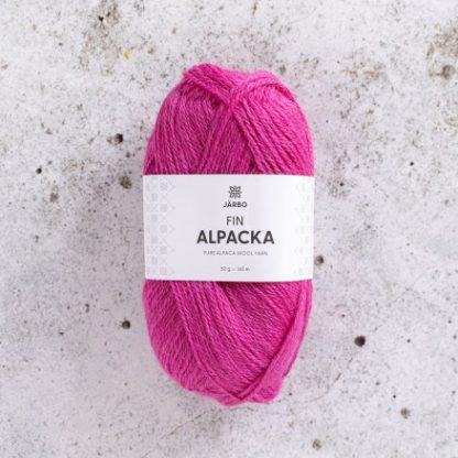 Järbo Fin Alpaca Garn 172 Pink Radise