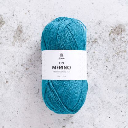 Järbo Fine Merino Garn 304 Påfugl