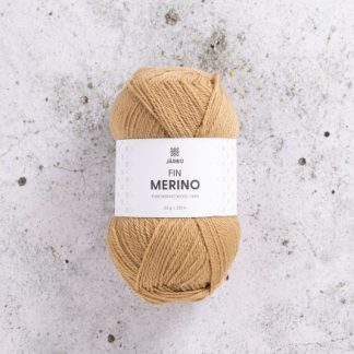 Järbo Fine Merino Garn 308 Beige Ørken