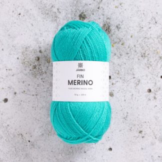 Järbo Fine Merino Garn 309 Turkis Vandfald