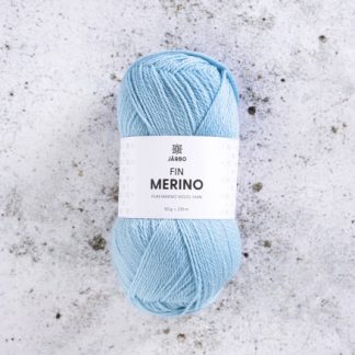 Järbo Fine Merino Garn 314 Blå Horisont