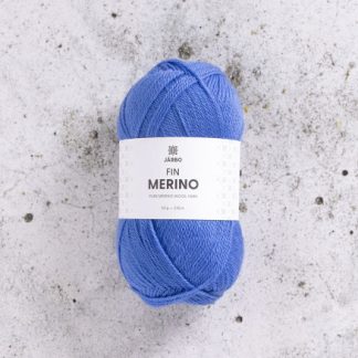 Järbo Fine Merino Garn 315 Blå Ridderspore