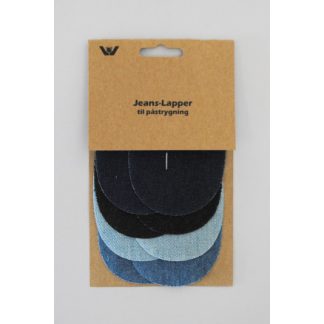 Jeans Mini lapper Assorterede Blå 7x9