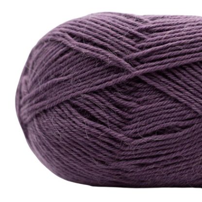 Kremke Soul Wool Edelweiss Alpaka 006 Grå Lyng