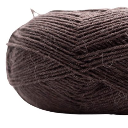 Kremke Soul Wool Edelweiss Alpaka 024 Mørkebrun